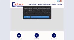 Desktop Screenshot of cabua.it